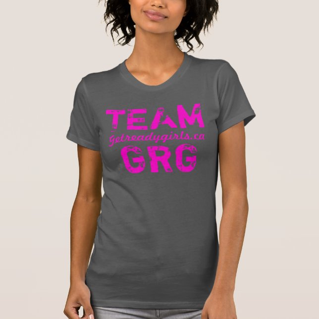 Team GRG racerback tank top (Front)