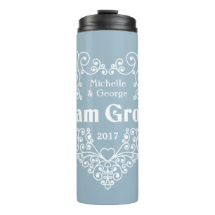 Team Groom custom names & year wedding tumbler