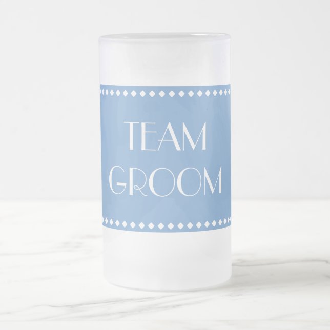 Team Groom Frosted Mug (Center)