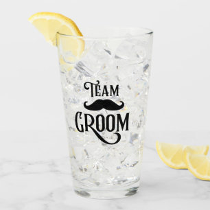 Team Groom Glass