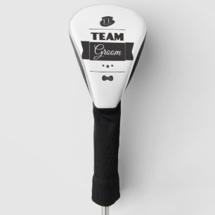Team groom golf head cover