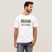 Team Groom | Groomsman | Bachelor | White T-Shirt (Front Full)