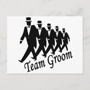 Team Groom (Men) Postcard