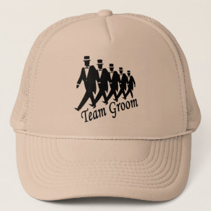 Team Groom (Men) Trucker Hat