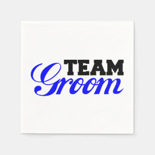 Team groom napkin