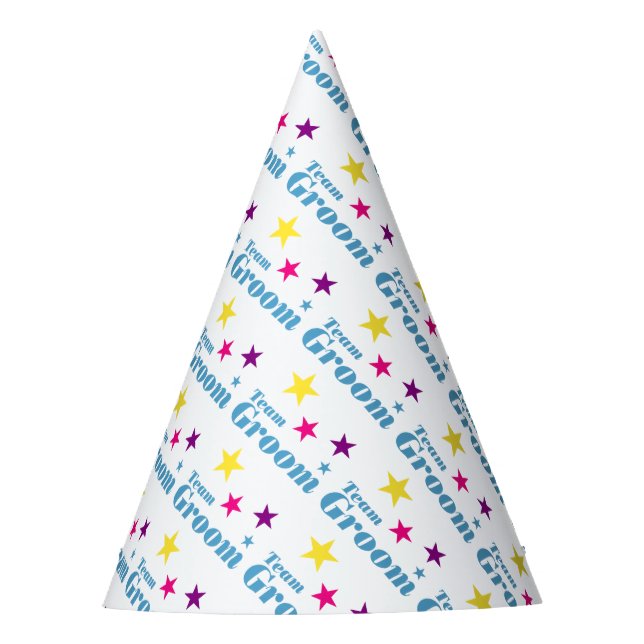 Team groom party hat (Front)