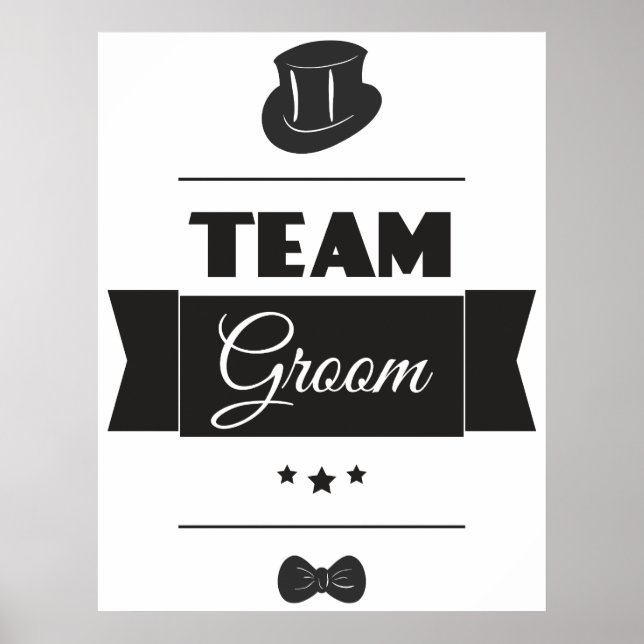 Team groom poster (Front)