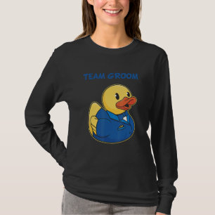 Team Groom Rubber Duck Party Men's Stag Night T-Shirt