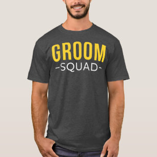 Team Groom Squad Matching Bachelor Party T-Shirt