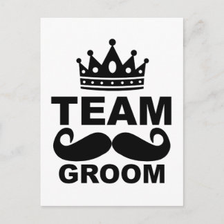 Team Groom T-Shirts M.png Postcard