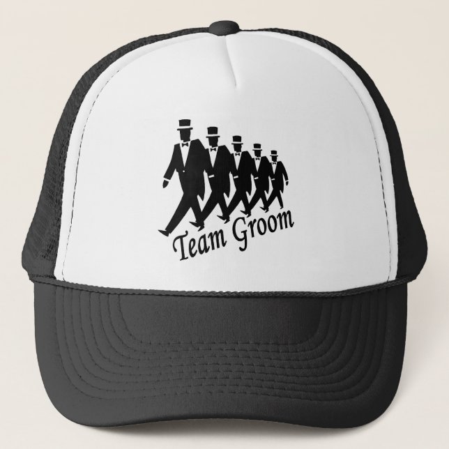 Team Groom Trucker Hat (Front)