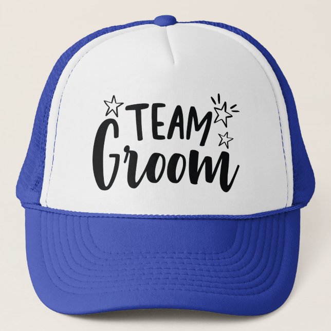 Team Groom Trucker Hat (Front)