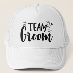 Team Groom Trucker Hat