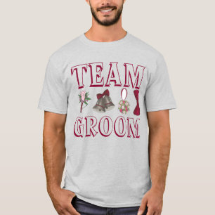 TEAM GROOM Wedding Groomsmen Bridal Party Tee