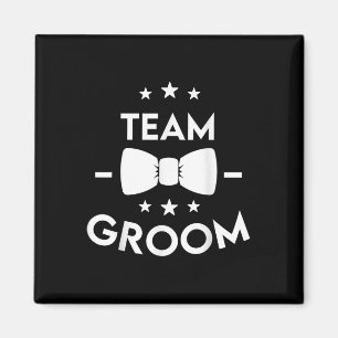 Team Groom Wedding Party Gift  Magnet