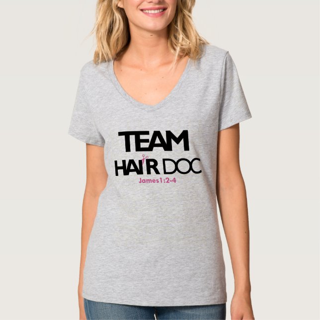 Team Hair Doc T-Shirt (Front)
