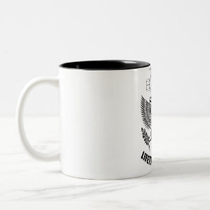 Team Harley Lifetime member Two-Tone Coffee Mug