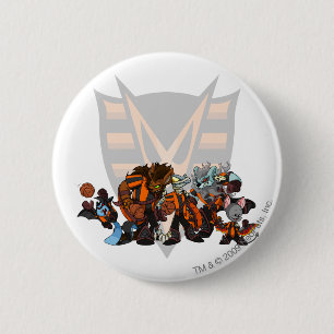 Team Haunted Woods Group 6 Cm Round Badge