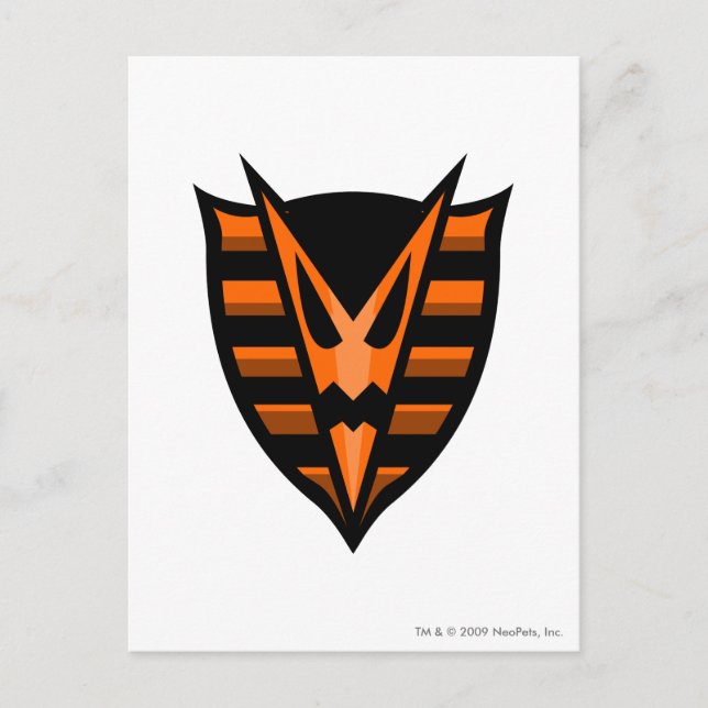 Team Haunted Woods Logo Postcard (Front)