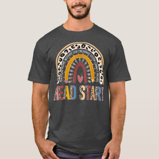 Team Head Start Squad Back To School Rainbow Kids  T-Shirt