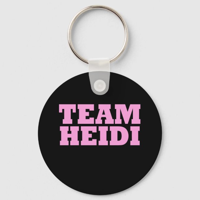 TEAM HEIDI KEY RING (Front)
