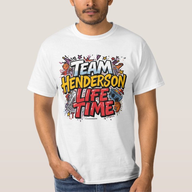 Team Henderson T-Shirt (Front)