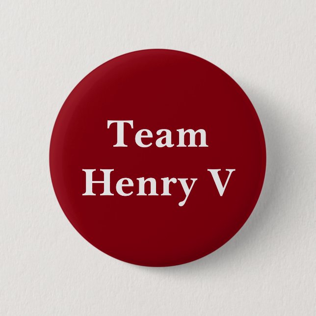 Team Henry V Badge (Front)