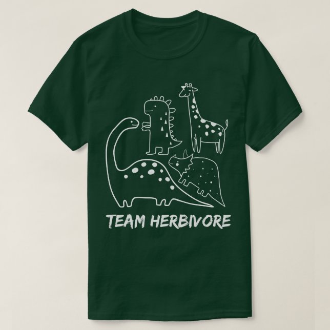 Team Herbivore T-Shirt (Design Front)
