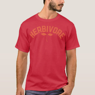 Team Herbivore Vegan Plant Based Diet Dino Vegetar T-Shirt