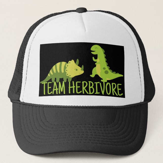 Team Herbivore Vegan Trucker Hat (Front)