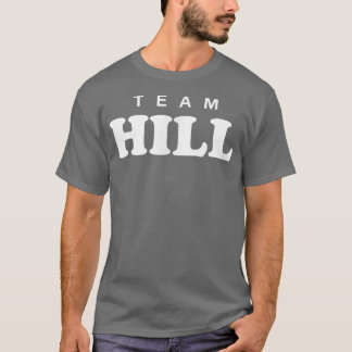 Team Hill Personalised Surname Bride Groom Family  T-Shirt