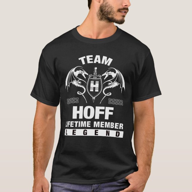Team HOFF - Lifetime Member T-Shirt (Front)