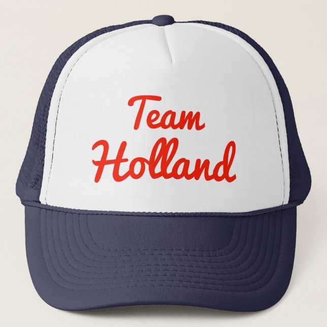 Team Holland Trucker Hat (Front)
