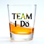 Team I Do Jamaican Flag Wedding Bachelorette Party Shot Glass<br><div class="desc">Jamaican flag "Team I Do" shot glasses for a Jamaica wedding event or a Jamaican themed bachelor / bachelorette party.  Great for a wedding party.</div>