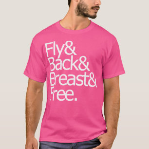 Team Im Fly Back Breast Free Swim T-Shirt