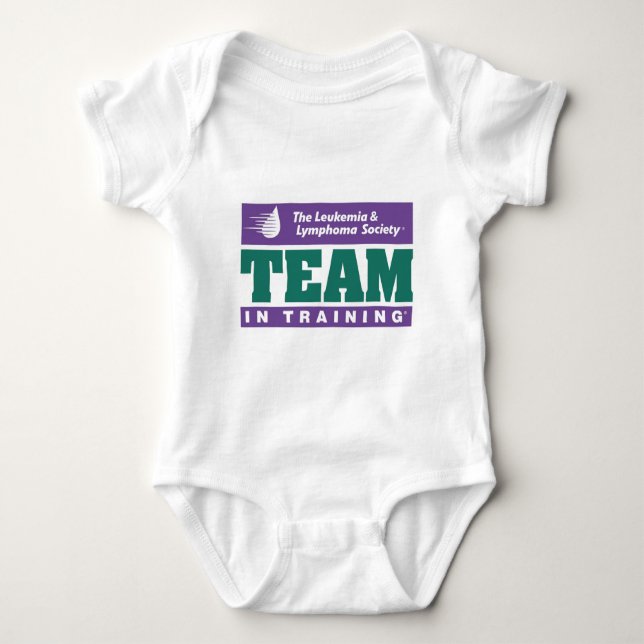 Team In Training Apparel Baby Bodysuit (Front)