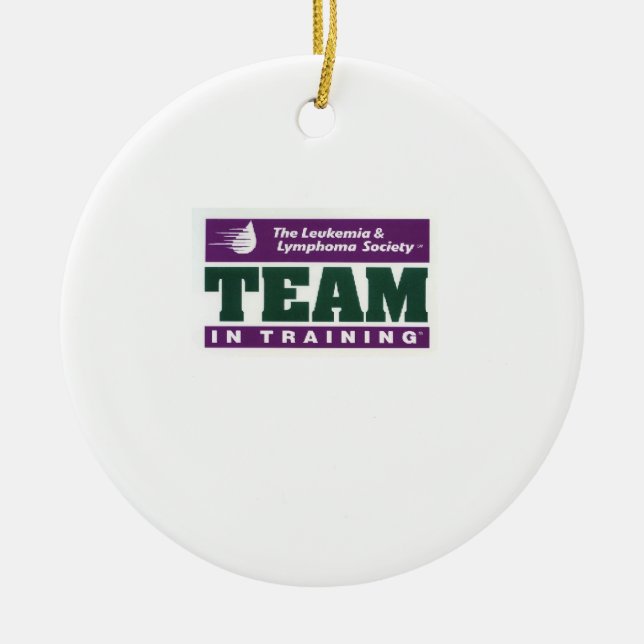 Team in Training Holiday Ornament (Front)