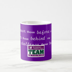 Team in Training - Honour, Inspire, Challenge Coffee Mug