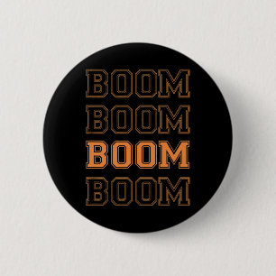 Team India Bumrah Fan Shirt - Boom Boom Boom Boom  6 Cm Round Badge