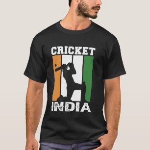 Team india cricket jersey indian flag Womens men F T-Shirt