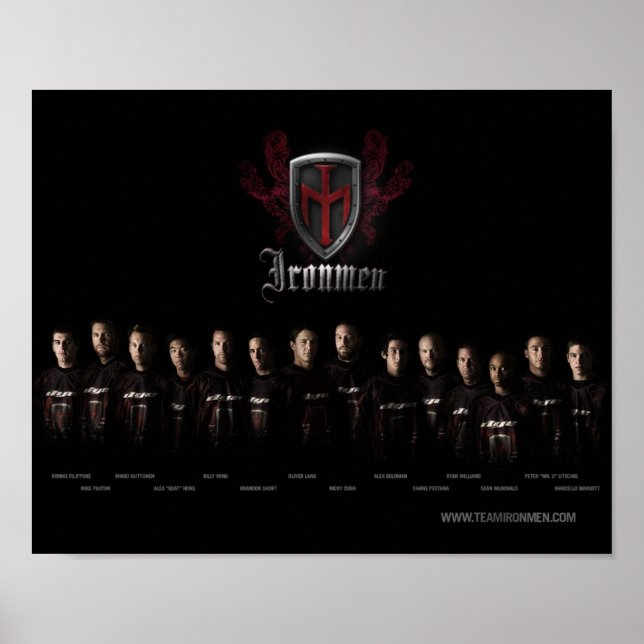 Team Ironmen Poster (Front)