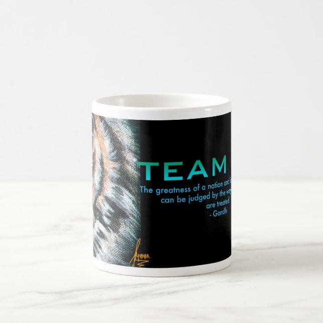 Team ISF Tiger Mug (Center)
