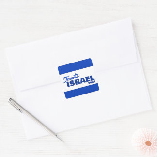 Team Israel - Square Sticker