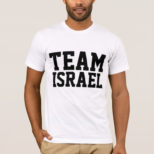 TEAM ISRAEL T-shirts (Front)