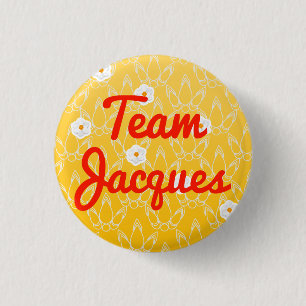 Team Jacques 3 Cm Round Badge