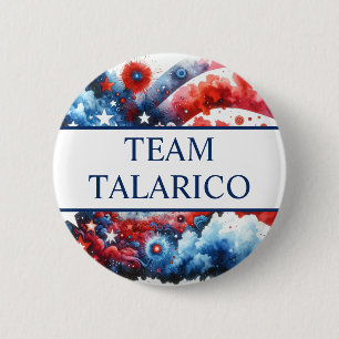 Team James Talarico for President 6 Cm Round Badge