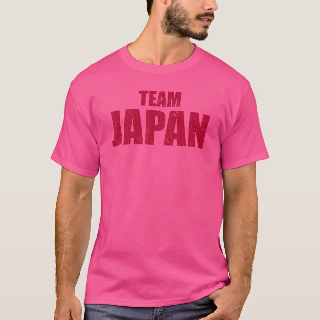 Team Japan Country Support T-Shirt (Front)