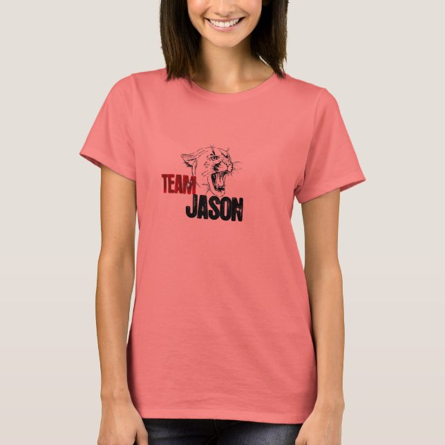 Team Jason- Panther T-Shirt (Front)