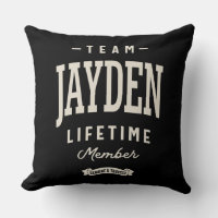 Team Jayden Lifetime Member Personalised Name 