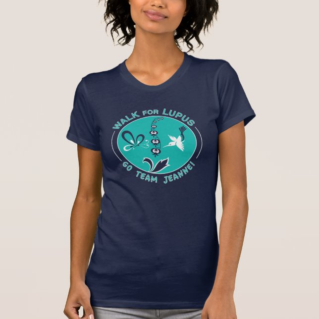 "Team Jeanne" Lupus Walk T-Shirt (Front)